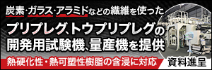 CFRPなどの複合材料製造装置を提供。様々な素材、サイズに対応