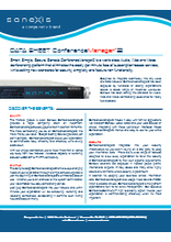 英語カタログ 電話会議システム Conferencemanager Tm 2 製品カタログ ジェイ ティ エス イプロス都市まちづくり