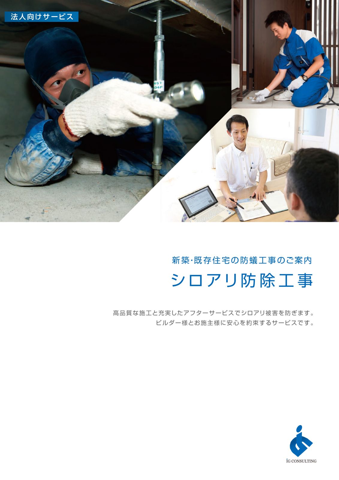 法人向けサービス シロアリ防除工事 製品カタログ カタログ アイジーコンサルティング Powered By イプロス