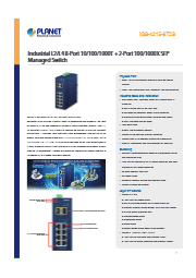 産業用PoEスイッチPLANET IGS-4215-8T2S サンテックス | イプロスものづくり