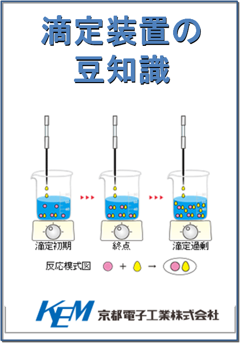 滴定装置の豆知識 無料進呈 技術資料 事例集 京都電子工業 イプロスものづくり