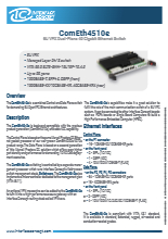 Interface Concept社 6U VPX Ethernet Switch - ComEth4510e 製品カタログ ナセル | イプ ...