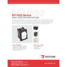 英語版 ミニチュアロッカースイッチ Ltaシリーズ ミニティペット 製品カタログ カーリング テクノロジーズ 日本支社 イプロスものづくり