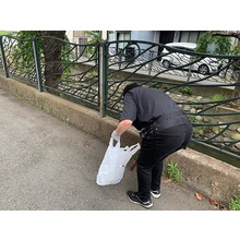 小さなゴミも残さず拾います 小さなゴミも残さず拾います