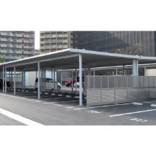 車庫 ガレージ 2台用鉄骨車庫シャッター付き 日新建興 イプロス都市まちづくり