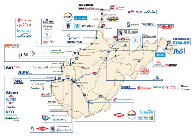 ＜日本企業向け‐米国情報＞ウエストバージニア州の化学・高分子産業 米国ウエストバージニア州政府 イプロスものづくり