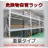 危険物貯蔵専用棚※重量タイプ、パレット保管に! 製品画像