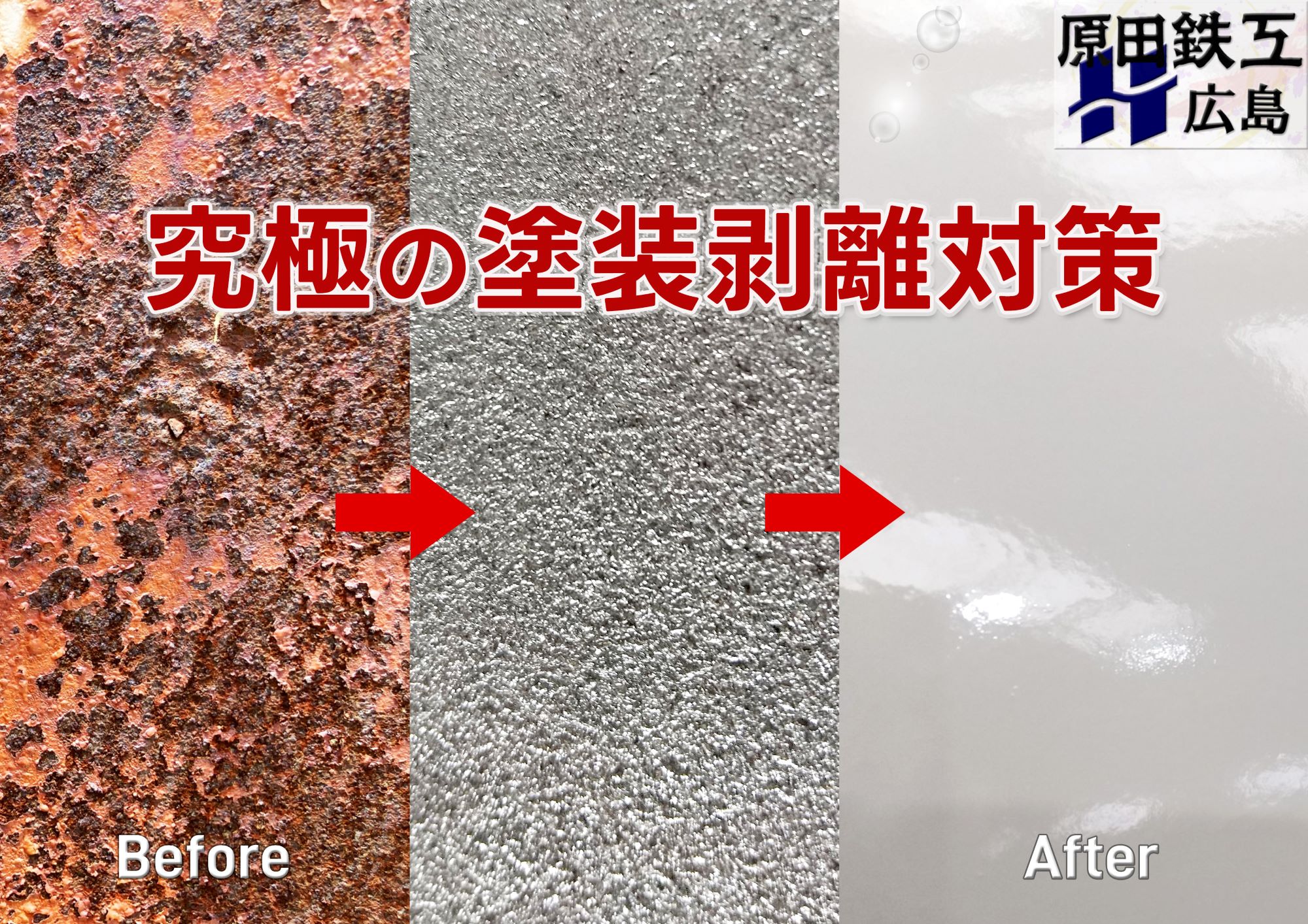 究極の塗装剥離対策 原田鉄工 | イプロスものづくり