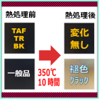 耐熱耐紫外線黒アルマイト『TAF TR BK』 製品画像