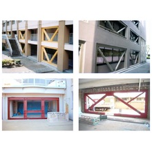 耐震補強工法 鉄骨ブレース接着工法 ショーボンド建設 イプロス都市まちづくり