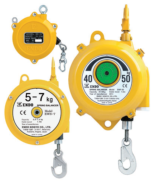 ENDO スプリングバランサー EWF-50 遠藤工業 吊り下げ（遠藤工業