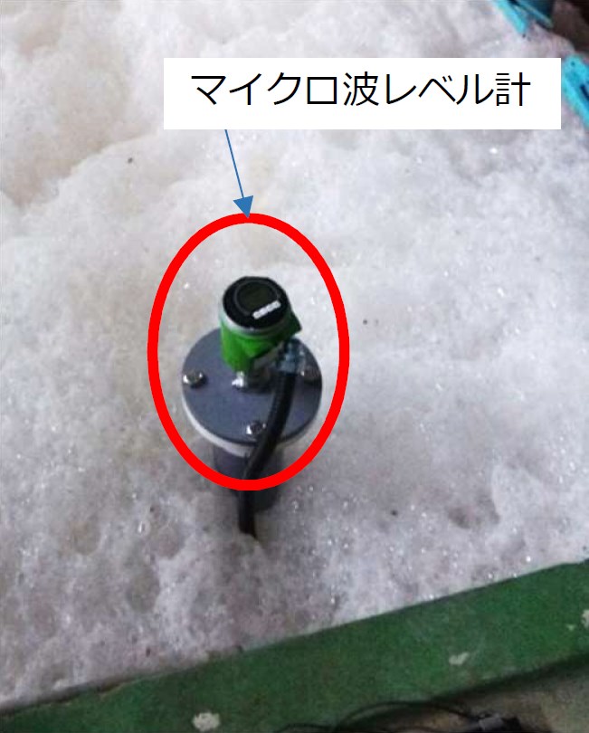 レーダー式マイクロ波レベル計導入事例 液面計測 泡対策 マツシマメジャテック イプロスものづくり