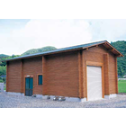 【木製】設備小屋(ログ、在来)【ポンプ小屋、倉庫、水門小屋など】 製品画像