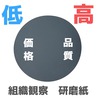 【価格に自信あり!】試料研磨用『耐水研磨紙』 製品画像