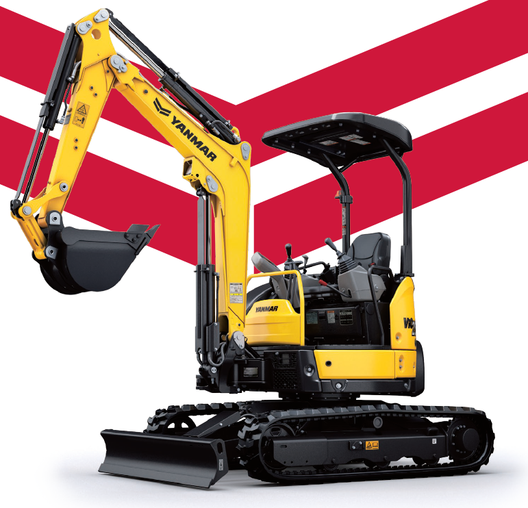 後方超小旋回ミニショベル『ViO256』 ヤンマー建機 イプロスものづくり