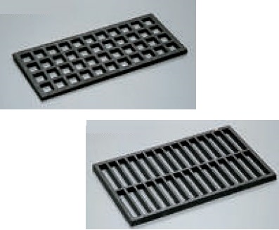 奥岡 ステンレス製 側溝用 グレーチング 本体幅400×高さ15 P30 プレーン ( OSG4 15-35A-P30 ) 奥岡 ステンレス製 側溝用 グレーチング 本体幅400×高さ15 P10