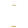 真鍮の光沢が印象的なフロアライト『FLOS F1 BRASS』 製品画像