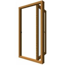 夢まど純木シリーズ ケースメント ウィンドウ 縦軸滑り出し窓 アルス イプロス都市まちづくり