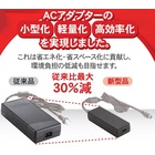 【世界最小級】ACアダプター業界トップクラスの小型化を実現! 製品画像