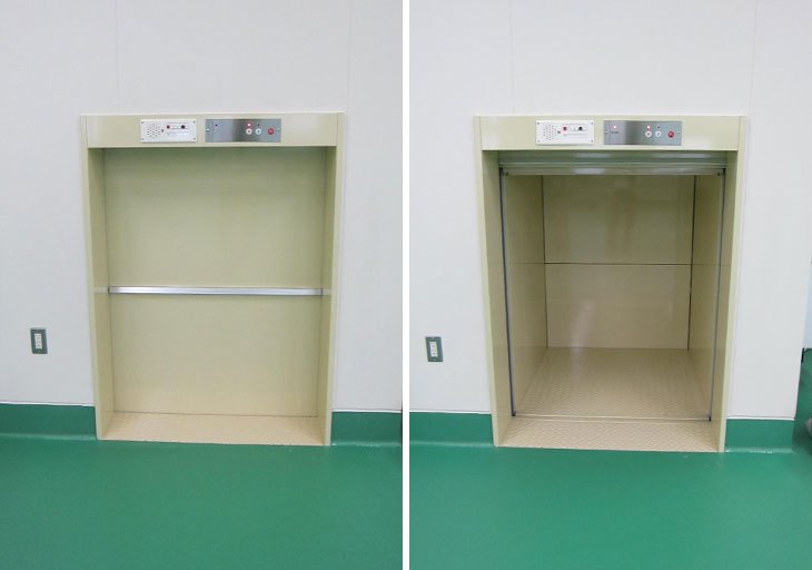 ダムウェーター 小荷物専用昇降機設計 製造の朝日輸送機 製品詳細