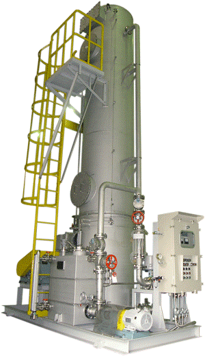 排ガス洗浄処理装置 PBスクラバー(無充填・気液混合式) 日東化工機 イプロスものづくり