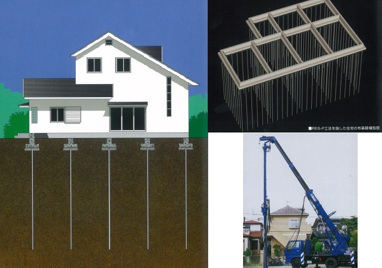 地盤補強工事『RESP工法』 地研テクノ イプロス都市まちづくり