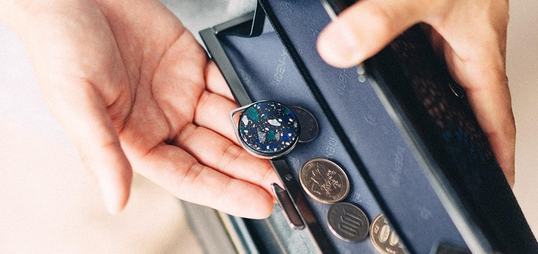 なくしもの防止・見守りタグ『biblle LiTE』 ジョージ・アンド・ショーン イプロス都市まちづくり