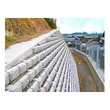 アンカー式空積みブロック擁壁工法 ラップブロック工法 ジオシステム イプロス都市まちづくり