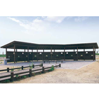 【木製】建築施設/その他【駐輪場、バス停、炊事棟、ステージなど】 製品画像