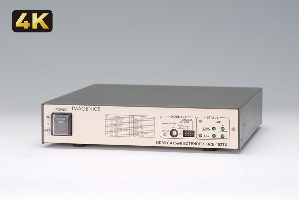 わけあり並の激安価格 Imagenics イメージニクス Hce 102tx Hdmi 入力 Cat5e 6 出力 2 分配送信器 映像 音声関連機器 初回限定 Www Lvgranito Com