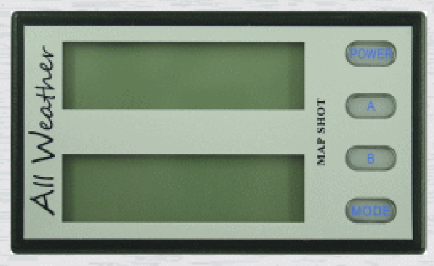 マップショットオールウェザー国内ラリー用ツイントリップメーター1m単位 