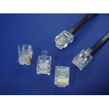 モジュラーケーブル 韓国通信規格MIC認証品 ＆ 6P6C対応 日東商事 