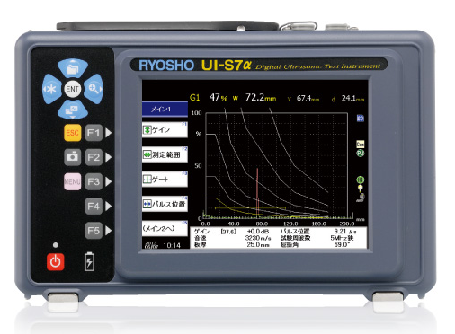 デジタル超音波探傷器『UI-S7α』 | 菱電湘南エレクトロニクス 