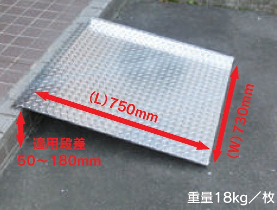 スロープ スチール ステンレス アルミ ユニバーサルデザインに 奥岡製作所 イプロス都市まちづくり