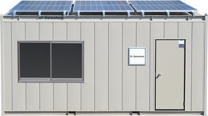ソーラーシステムハウス 仮設ハウスの電力を自家発電 ダイワテック イプロスものづくり