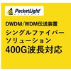 【DWDM】400G OTN光伝送 シングルファイバー 製品画像