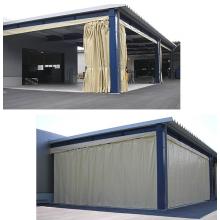 スライドカーテン 屋外 野外 スカイブルー イプロスものづくり