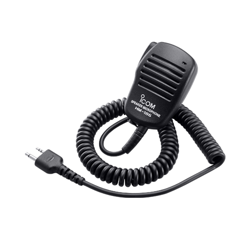 アイコム ICOM HM-186LS 6個セット ICOM アイコム HM-186LS 小型スピーカーマイクロホン(2