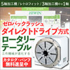 ゼロバックラッシュ・ダイレクトドライブ方式のロータリーテーブル 製品画像