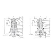鍛鋼製ゲートバルブ76溶接ボンネット型800ポンド Ytk Powered By イプロス
