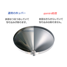 粉が付着しにくくブリッジ等が起こりにくいステンレスホッパー | 日東 ...
